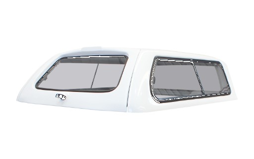 Beekman Lowline Halfdoor canopy for the D-Max Extended Cab RG19 Facelift 2026+