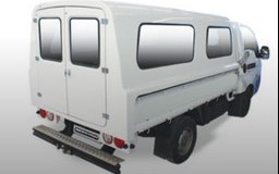 Beekman Highline Fulldoor canopy for the K2700 Workhorse K-Series 2005+