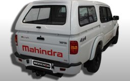 Beekman Lowline Halfdoor canopy for the Pik-Up Double Cab Scorpio 2006+